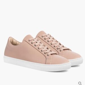 Thursday boot company low top leather sneakers In blush. Sz 10